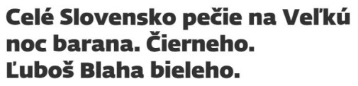 Veľkonočný titulok++