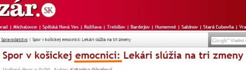 Liečebňa emócií?